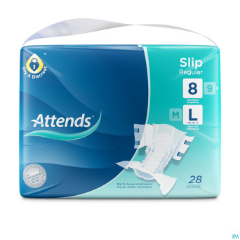 Attends slip regular plus 8l   1x28