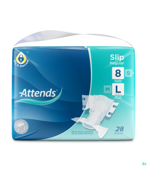 Attends slip regular plus 8l   1x28
