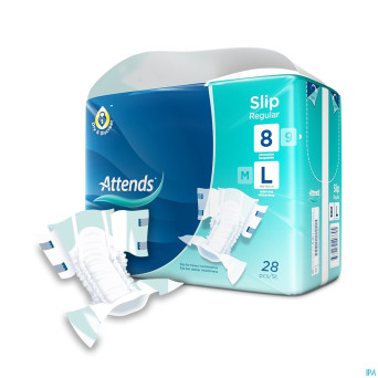Attends slip regular plus 8l   1x28