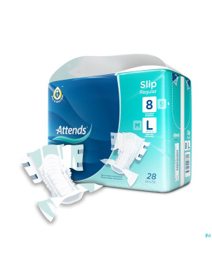 Attends slip regular plus 8l   1x28