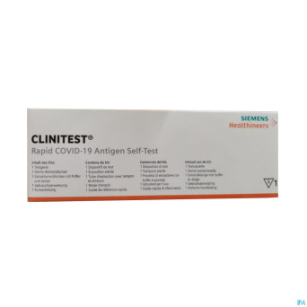 Clinitest rapid covid-19 antigen test  1 siemens