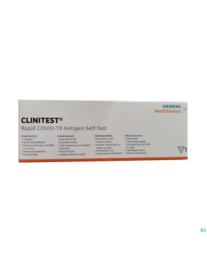 Clinitest rapid covid-19 antigen test  1 siemens