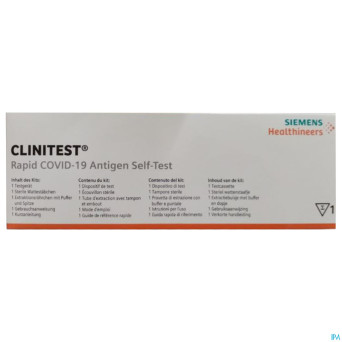 Clinitest rapid covid-19 antigen test  1 siemens