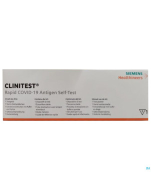 Clinitest rapid covid-19 antigen test  1 siemens