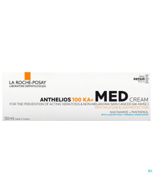 Lrp anthelios 100ka+ med cr    tube 50ml