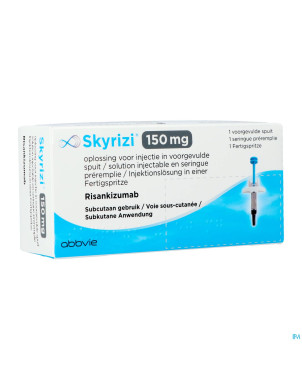 Skyrizi 150mg sol inj seringue preremplie 1