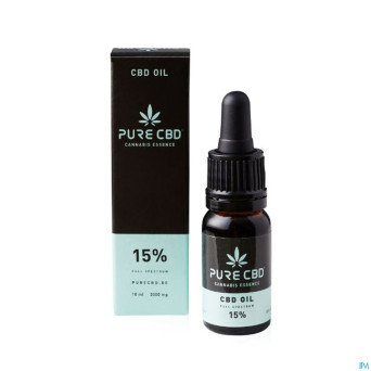 Pure cbd oil full spectrum 15% 10ml