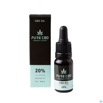 Pure cbd oil full spectrum 20% 10ml