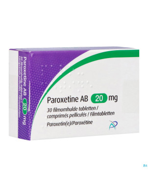 Paroxetine ab 20mg comp pell  30 x 20mg