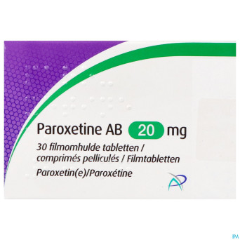 Paroxetine ab 20mg comp pell  30 x 20mg