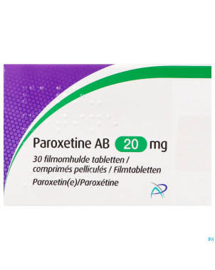 Paroxetine ab 20mg comp pell  30 x 20mg