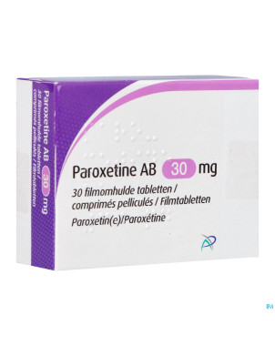 Paroxetine ab 30mg comp pell  30 x 30mg