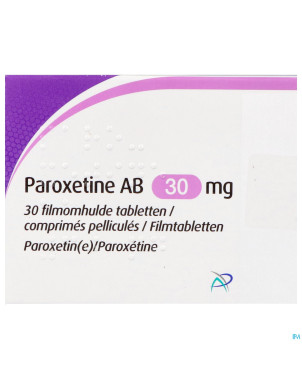 Paroxetine ab 30mg comp pell  30 x 30mg