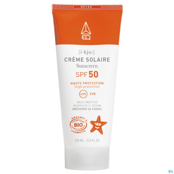 Eq creme solaire ip50 visage & corps bio 100ml