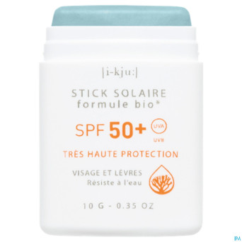 Eq stick solaire turquoise ip50+ bio 10g