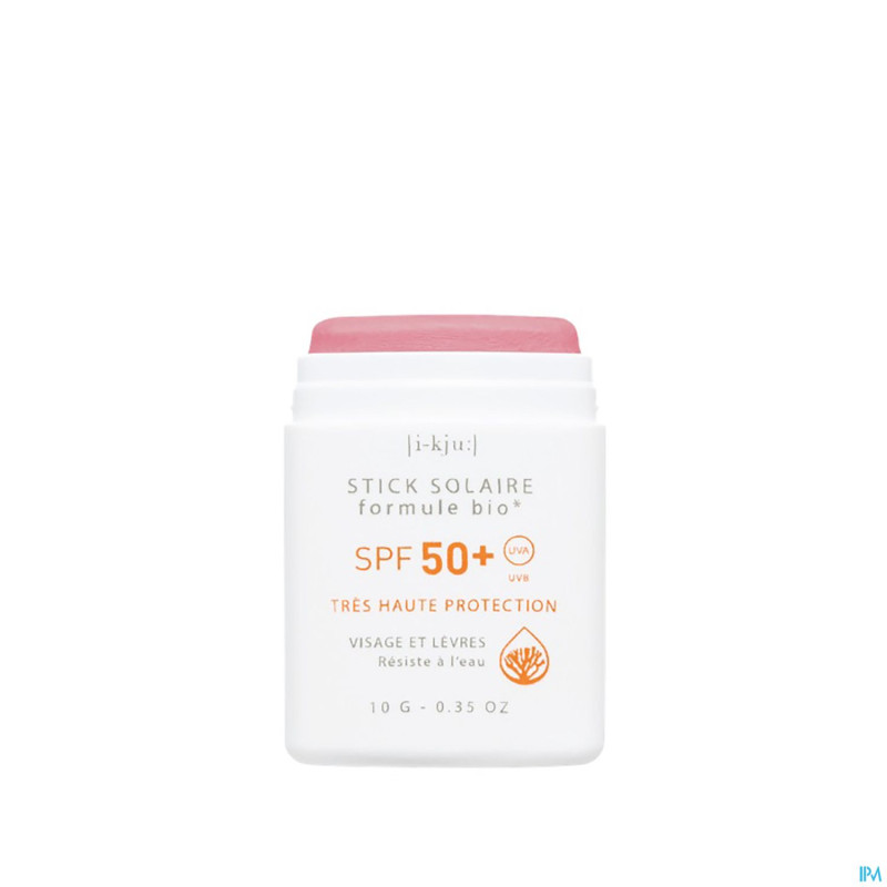 Eq stick solaire framboise ip50+ bio 10g