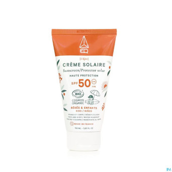 Eq creme solaire bb-enf ip50 visage-corps 150ml