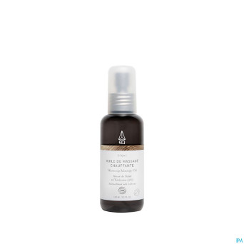 Eq huile massage chauffante corps 130ml