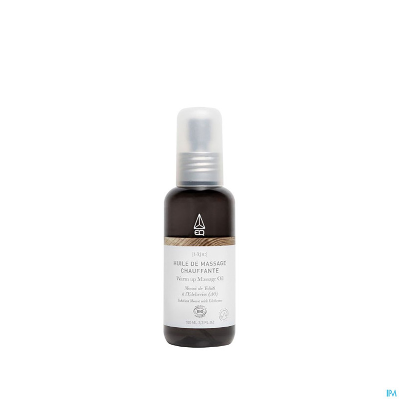 Eq huile massage chauffante corps 130ml