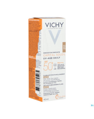 Vichy cap sol uv-age tintee light ip50+    40ml