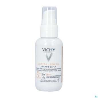 Vichy cap sol uv-age tintee light ip50+    40ml