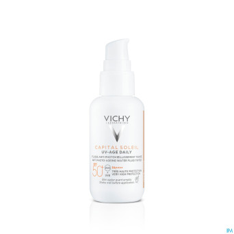 Vichy cap sol uv-age tintee light ip50+    40ml