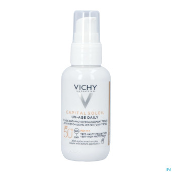 Vichy cap sol uv-age tintee light ip50+    40ml