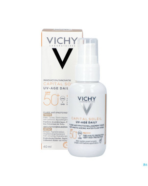 Vichy cap sol uv-age tintee light ip50+    40ml