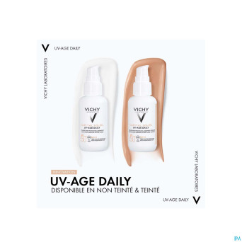 Vichy cap sol uv-age tintee light ip50+    40ml
