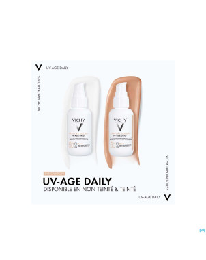 Vichy cap sol uv-age tintee light ip50+    40ml