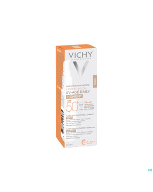 Vichy cap sol uv-age tintee medium spf50+ 40ml