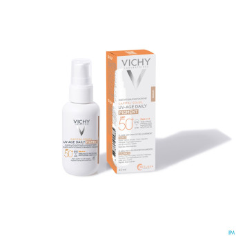 Vichy cap sol uv-age tintee medium spf50+ 40ml