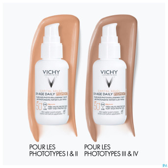 Vichy cap sol uv-age tintee medium spf50+ 40ml