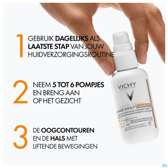 Vichy cap sol uv-age tintee medium spf50+ 40ml