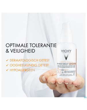 Vichy cap sol uv-age tintee medium spf50+ 40ml