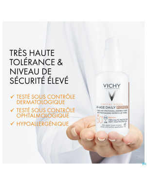 Vichy cap sol uv-age tintee medium spf50+ 40ml