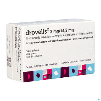 Drovelis 3mg/14,2mg comp pell  3x(24+4)
