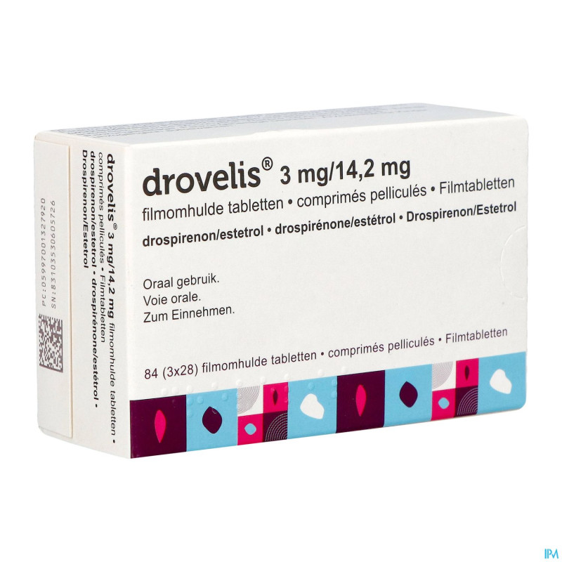 Drovelis 3mg/14,2mg comp pell  3x(24+4)