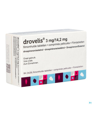 Drovelis 3mg/14,2mg comp pell  3x(24+4)