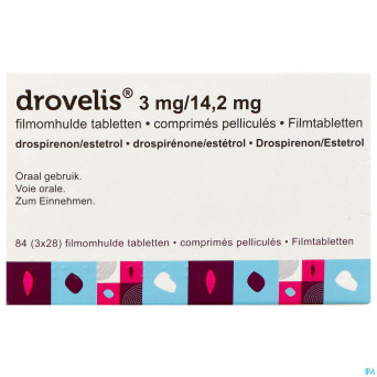 Drovelis 3mg/14,2mg comp pell  3x(24+4)