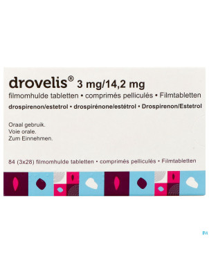 Drovelis 3mg/14,2mg comp pell  3x(24+4)