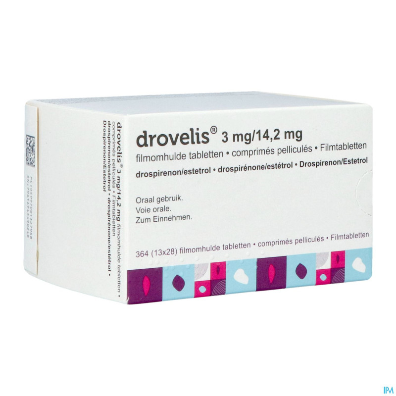 Drovelis 3mg/14,2mg comp pell 13x(24+4)