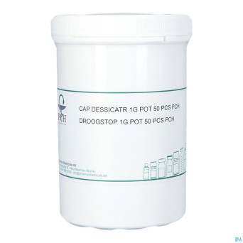 Cap deesicatr 15mm pot 50 pch