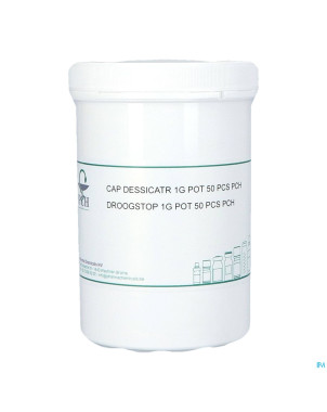 Cap deesicatr 15mm pot 50 pch