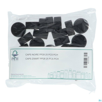 Caps noire pp28 25 pch