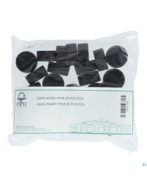 Caps noire pp28 25 pch