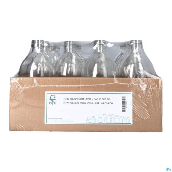 Fl bl obus v 500ml pp28 + cap 18 pch