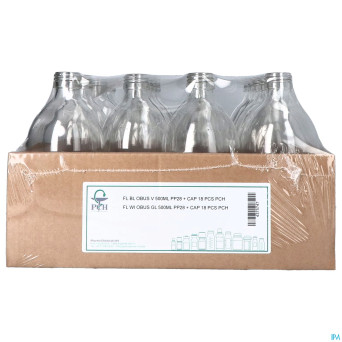 Fl bl obus v 500ml pp28 + cap 18 pch
