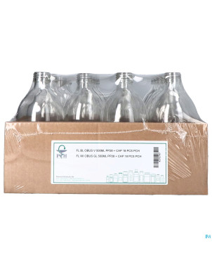 Fl bl obus v 500ml pp28 + cap 18 pch