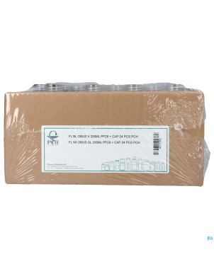 Fl bl obus v 200ml pp28 + cap 24 pch